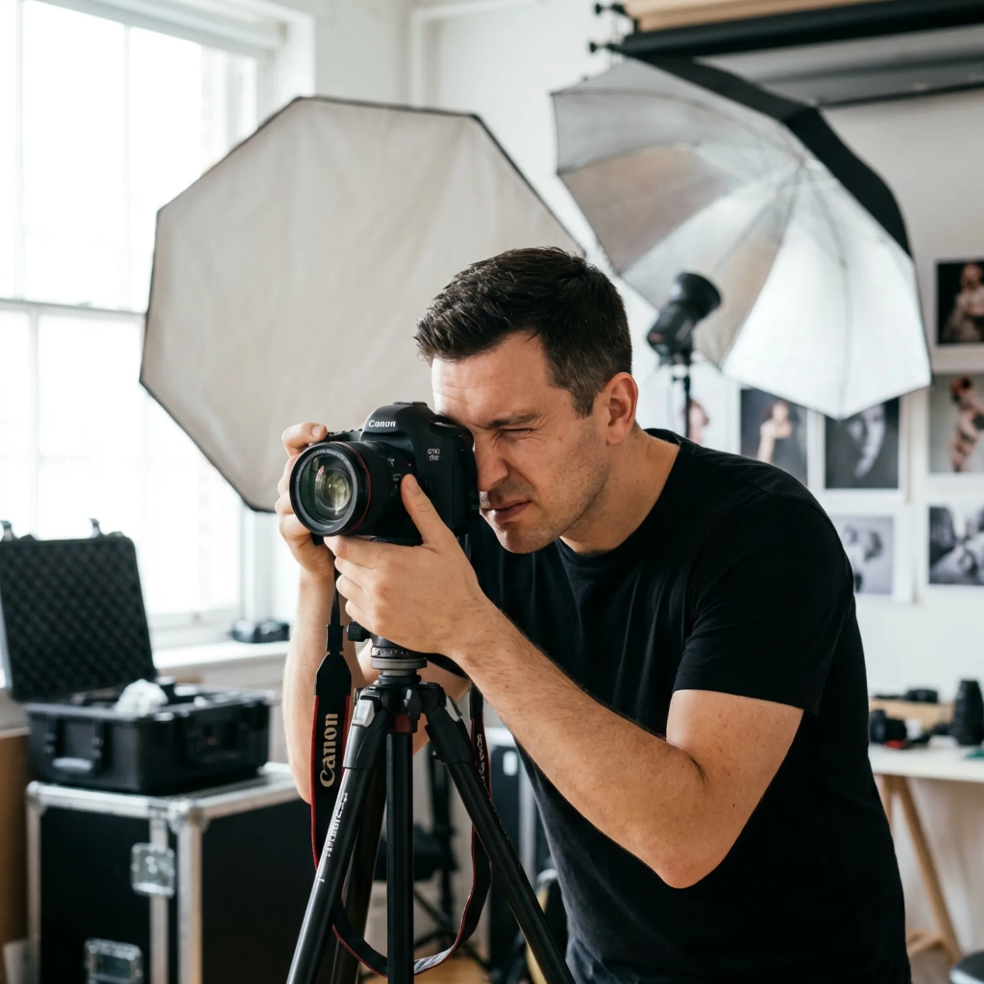 Unser Fotograf bei der Arbeit - A&V Fotografie